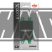 Pastilhas travão DERBI SENDA / PRO SM / BOULEVARD / ITALJET / PEUGEOT / RIEJU RS2 / SHERCO / YAMAHA DT 50 R / SM / X / XT R 125 / SCORPA / 167HM - SBS
